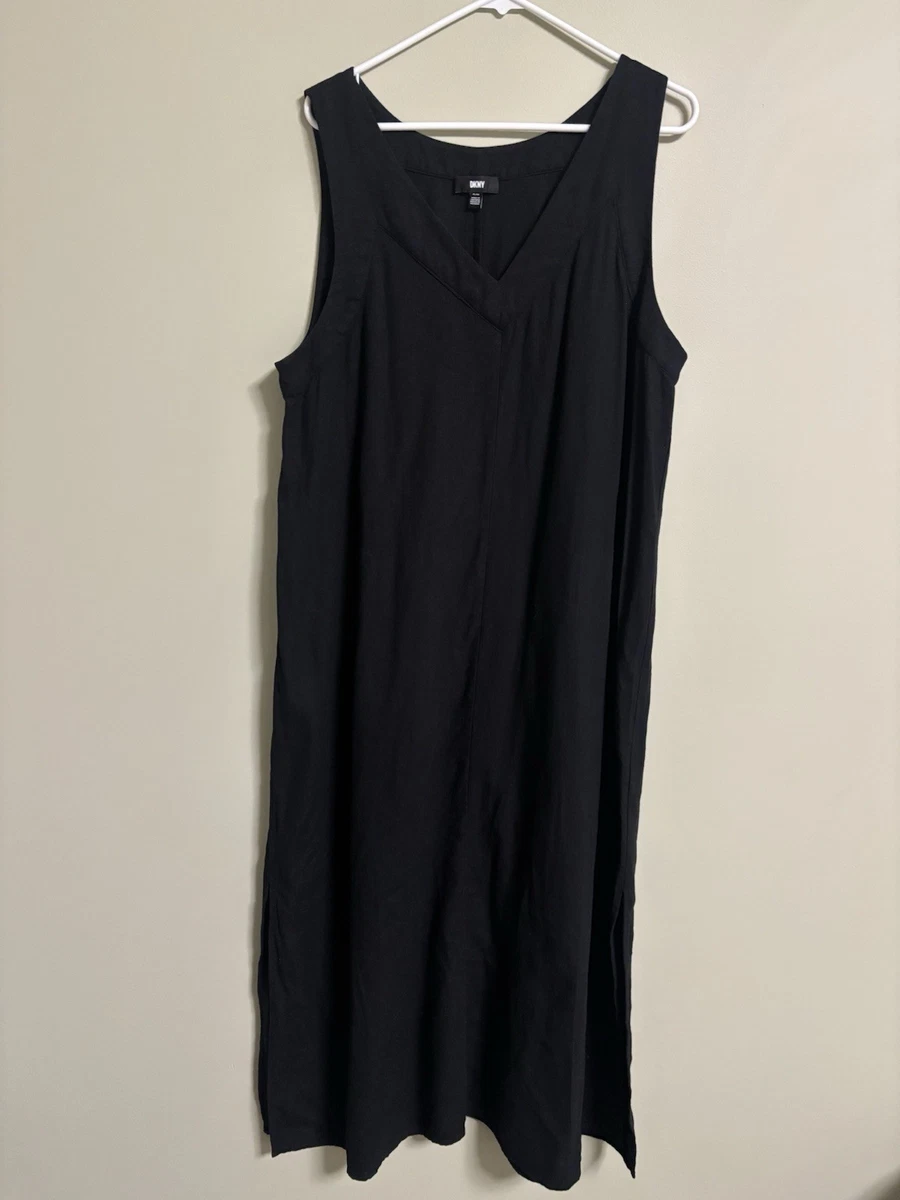 knee length dresses for ladies Knotted Strap V Neck Maxi Dress | A-Line Dress