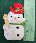 1940's Vtg Snowman Shaker Christmas Made In Japan — photo 3