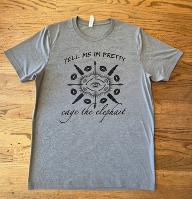 RARE... CAGE THE ELEPHANT  Shirt.  This is a sample, only 3 were made, LARGE