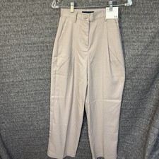 NWT Aeropostale High Rise Pleated Trouser Stretch Women Size XS Original 59.95