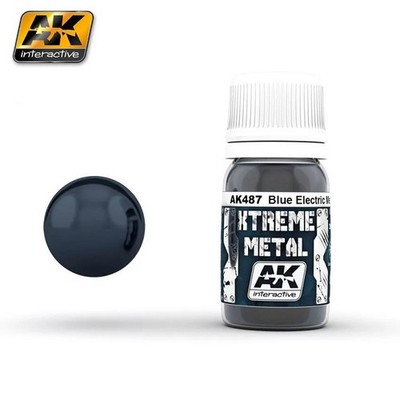 AK Interactive AK487 - Xtreme Metal Metalic Blue  30ml - Neu