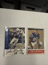 1964 Philadelphia #3 John Mackey Colts RC 1999 SI Greats Of The Game Auto