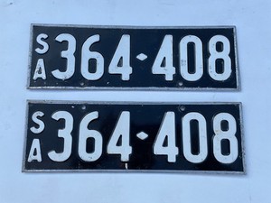 Old Australian Number Plates | eBay Australia