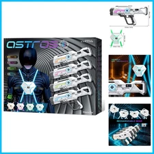 Outdoor Laser Tag Game Set for Families - Youth & Adult Fun, 196ft Range