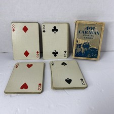 491 Caravan Playing Cards Vintage Full Deck Made In USA