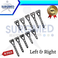 Distal Radius Volar Locking plates 2 to 6 holes 2.7 mm L  R 10 pcs instruments