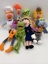 The Muppets Sababa Plush Lot Of 8 2004 Jim Henson Kermit Piggy Beaker Gonzo