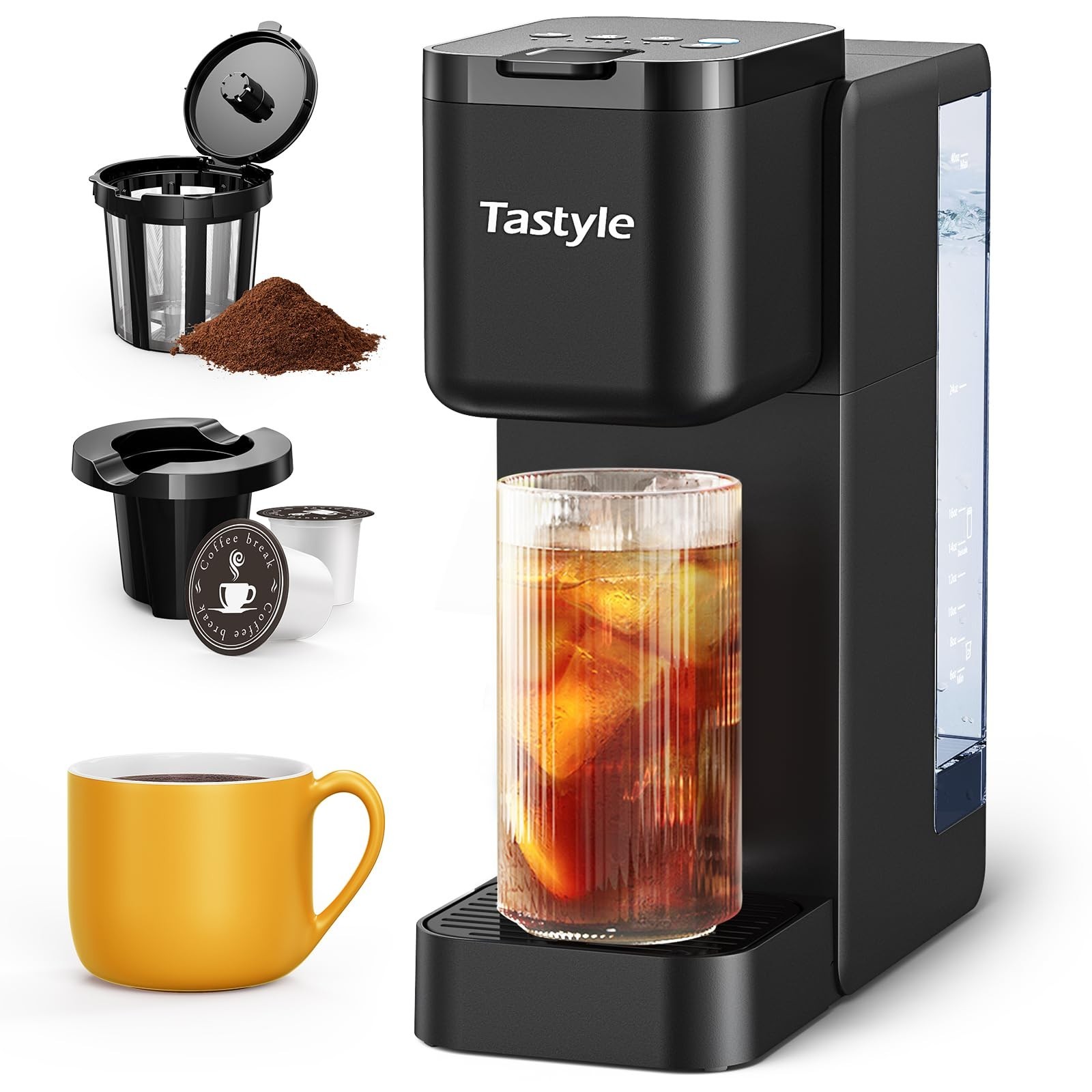 With Strong Brew, 40oz Removable Reservo...