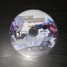 Activision Transformers: War for Cybertron PS3 2010 T Teen NTSC-U/C Manual