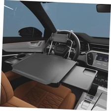 2-in-1 Car Steering Wheel Tray  Backseat Headrest Table, Adjustable Large