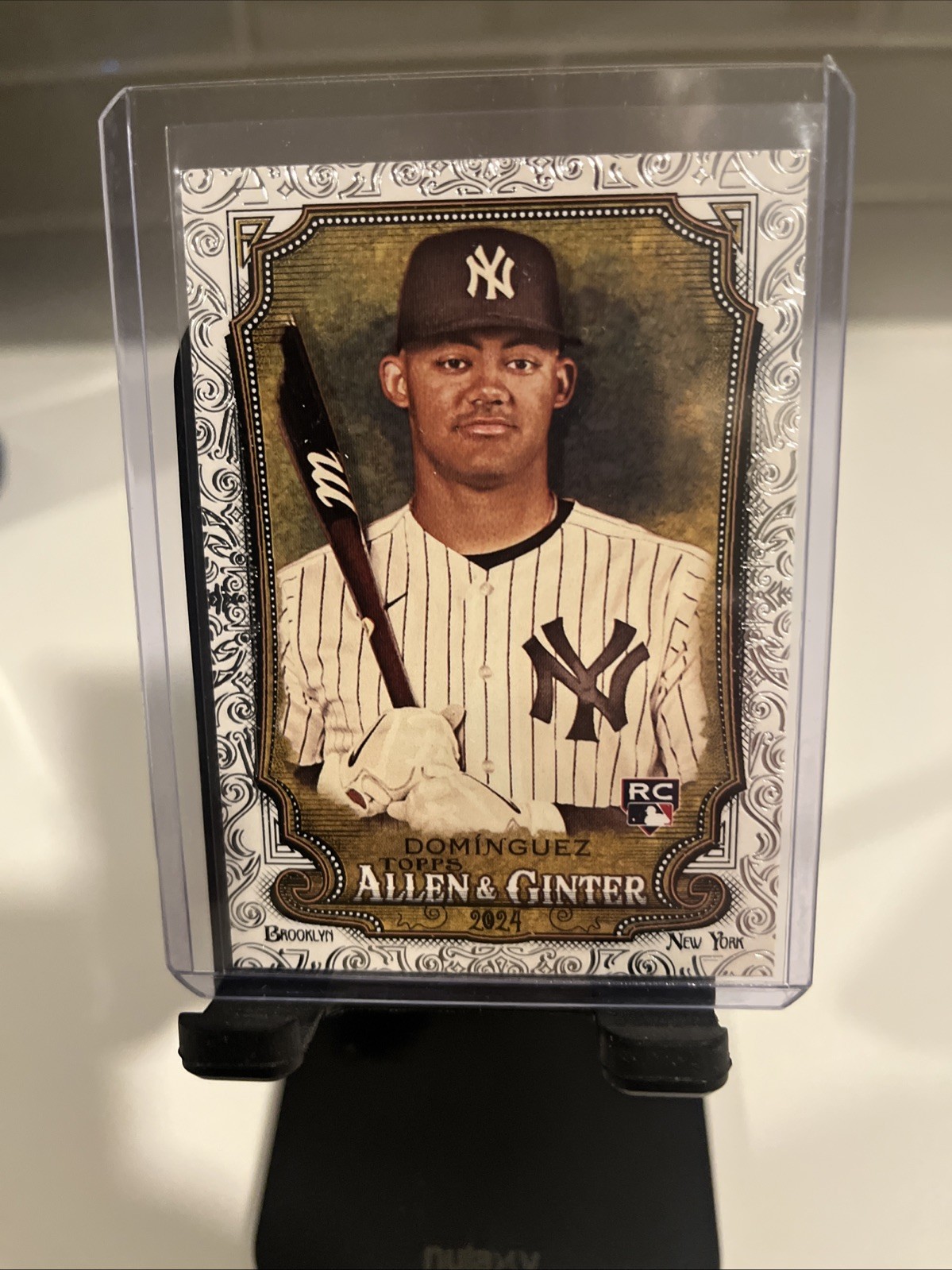 2024 Topps Allen & Ginter - Jasson Dominguez #31 Foil Filagree (RC)