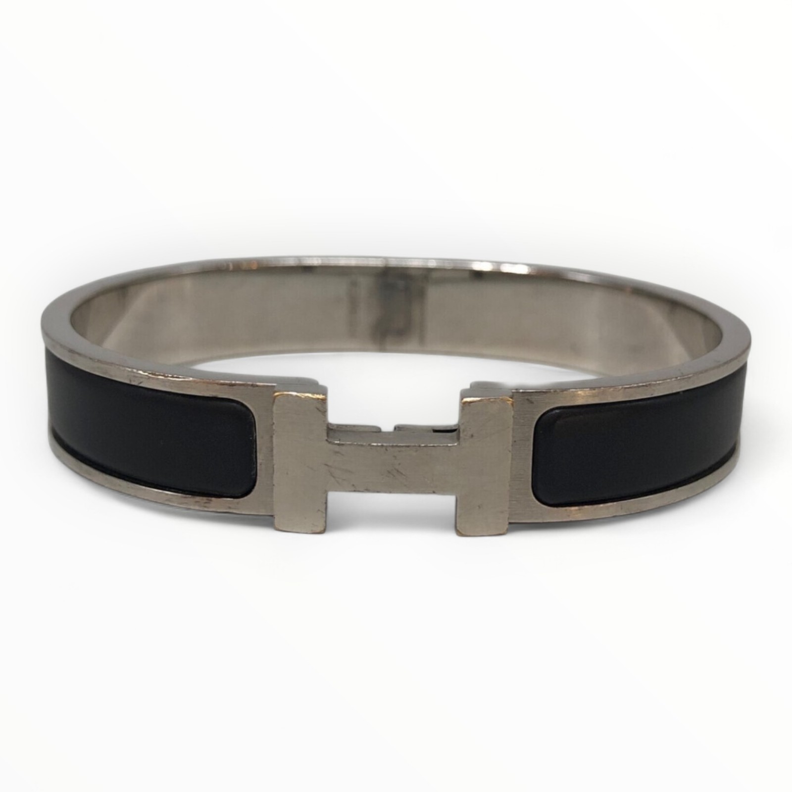 HERMES Clic Clac PM Bracelet Authentic Chain Link 2079 Gold or Silver