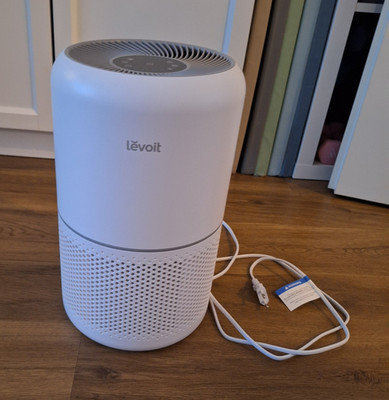 Levoit Core 300 Luftreiniger Weiß HEPA/Aktivkohle Touch Timer Nachtmodus 40m²