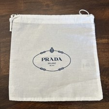 Prada DustBag Linen Cotten Small 7 x7 For Mini Bags Or Accessories