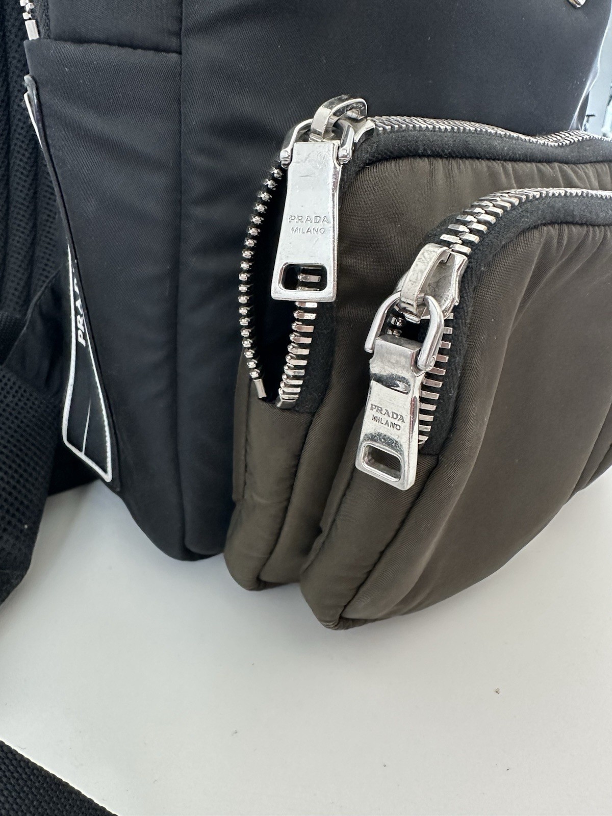 Prada Nylon Front Pocket Backpack Medium - image 7