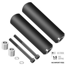 6.5" Upper Shock Mount Frame Sliders Falling Crash Protector 6.5 Inch-Smooth