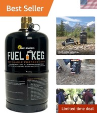 Eco-Friendly 1 lb. Refillable Propane Tank - Safe  Cost-Effective Solution