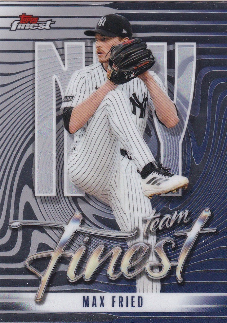 MAX FRIED FINEST TEAM FINEST INSERT YANKEES #TF-5 2026 26 TOPPS