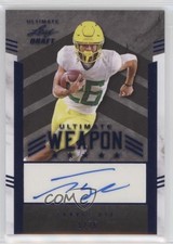 2022 Leaf Ultimate Draft Weapon Navy /75 Travis Dye #UW-TD1 Auto 1q9