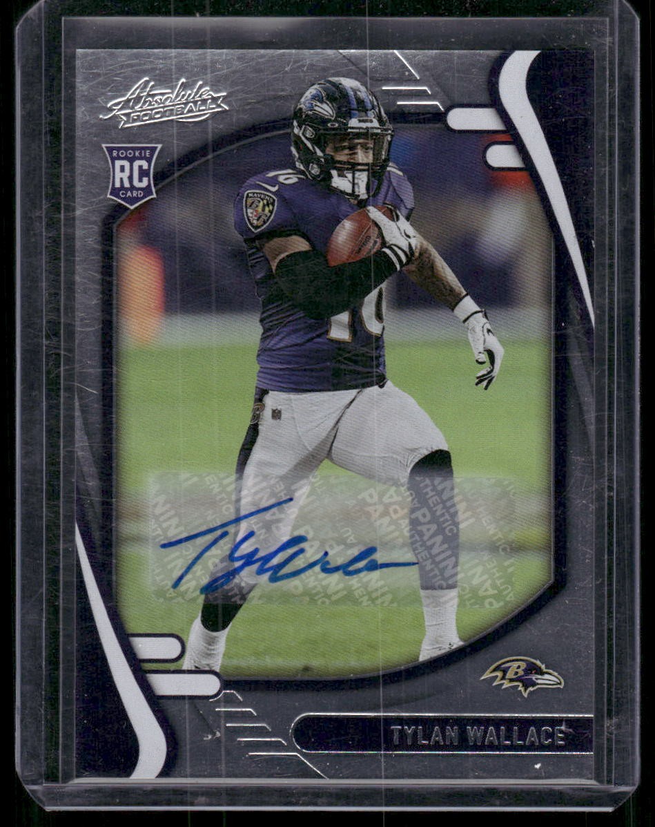Tylan Wallace Panini Absolute #136 Signature