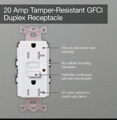 #ad Lot of 10 Leviton GFNT2 W SmartlockPro 20A 125V GFCI Outlets White $135.00