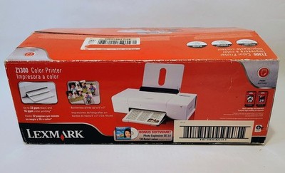 Lexmark Z1300 Digital Photo Color Inkjet Printer Open Box | eBay