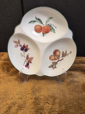 Royal Worcester Evesham Vale Divided Servierschale 24 cm Hors Douvres/Party Susan