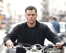MATT DAMON signed autograph 20x25cm JASON BOURNE in person autograph COA
