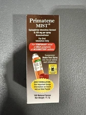Primatene Mist Aerosol Bronchodilator 160 Sprays EXP 5/2026