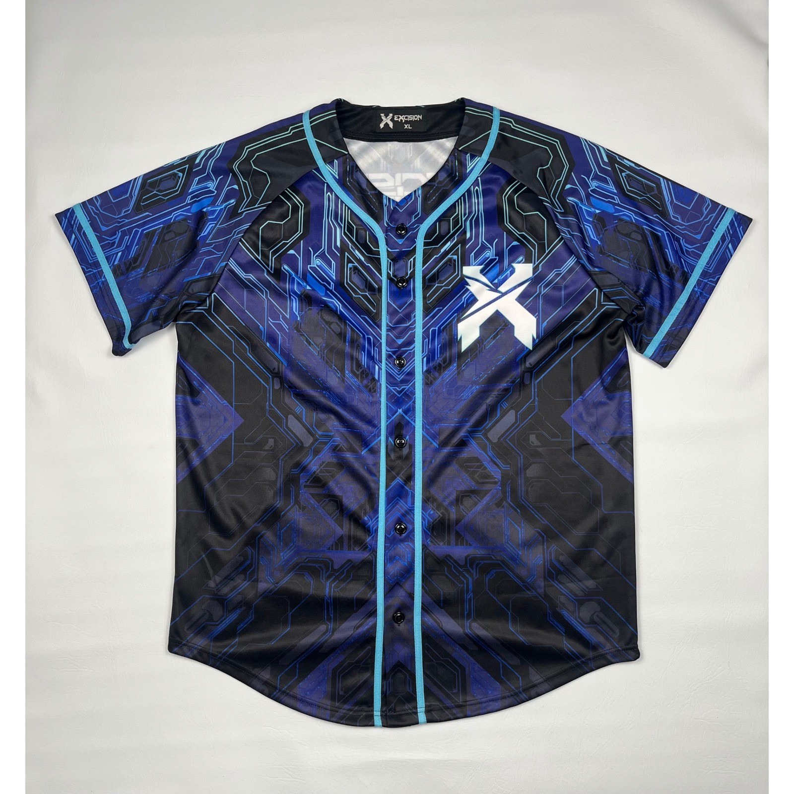 Jersey Blue Cyber Graphic Festival Bass Music