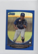 2013 Bowman Chrome Minis Blue Refractor 72/99 Kean Wong #17 0x1
