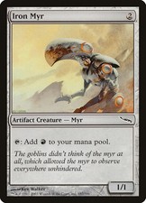 MP - Foil - Iron Myr - 187 - Mirrodin