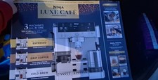 Ninja Luxe Caf  Premier Series Espresso Machine Coffee Maker W/ Knock Box NEW 