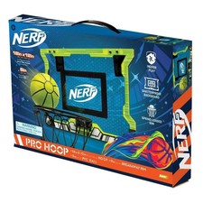 Nerf Basketball Pro Hoop Portable with Net Ball Base Play Practice Fun Training