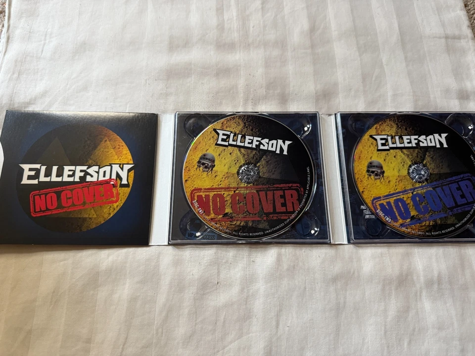 Ellefson - No Cover 2CD 2020 Combat Megadeth Priest AC/DC Ozzy Kiss OOP RARE - Image 3 of 3