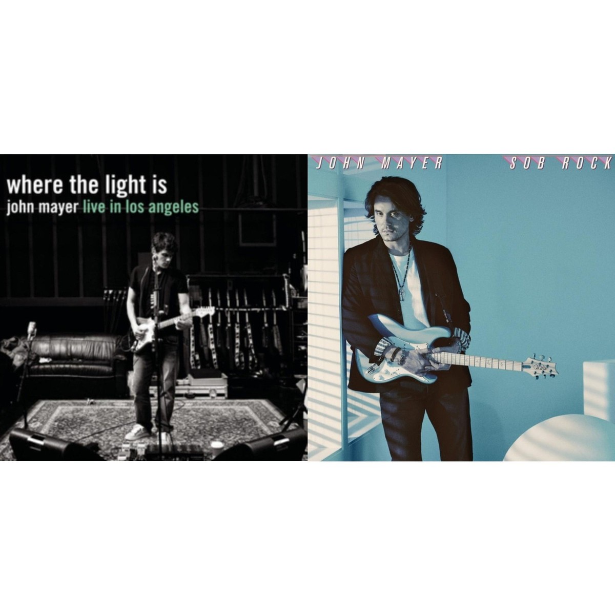 John Mayer - Sob Rock (180G) & Where The Light Is (4LP) | eBay