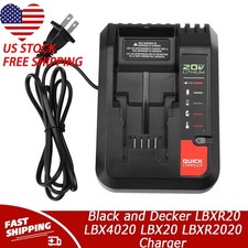 2A Fast Charger for Black and Decker LBXR20 LBX4020 LBX20 LBXR2020