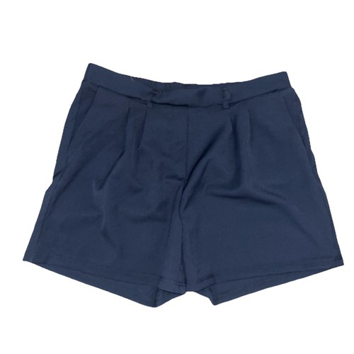 NEU Damen marineblau 32 GRAD coole Polyester Shorts zum Überziehen Größe *XL*