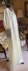 Renaissance Medieval Victorian Regency Satin Ivory Chemise Dress Costume S/M/L — photo 3