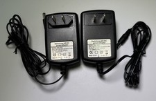 2 for one sale AC 100-240V to DC 12V 2A Power Supply Adapter 2 6' chord.