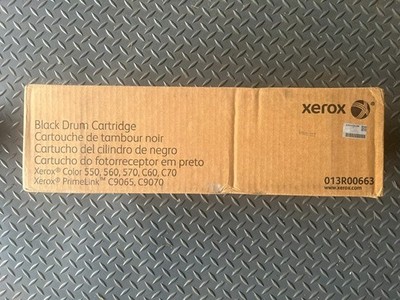 GENUINE Xerox 013R00663 Black Drum Unit For 550, 560,570, C60,C70 OEM,SEALED BOX