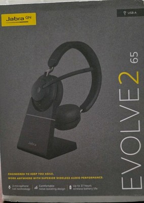 Jabra Gn Evolve2 65 Version E Wireless Headset Bluetooth