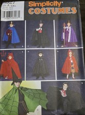 Simplicity Costumes All Sizes 5927