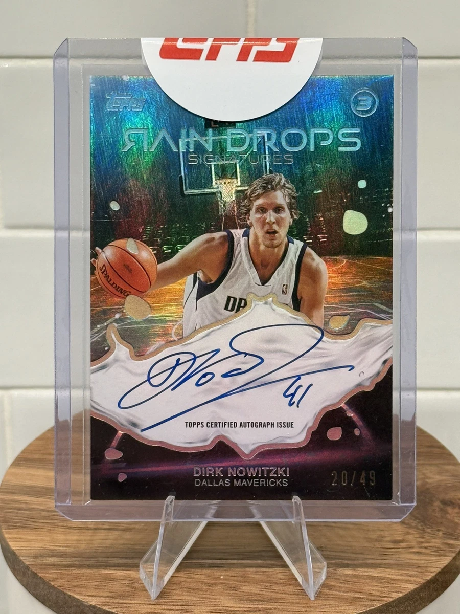 Dirk Nowitzki Basketball Autographed Sports Trading Cards for sale