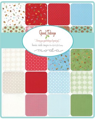 Good Tidings Moda Brenda Riddle  Layer Cake