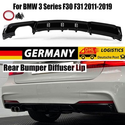Heckdiffusor Performance Schwarz Glanz passt für BMW F30 F31 320 325 328 330 335
