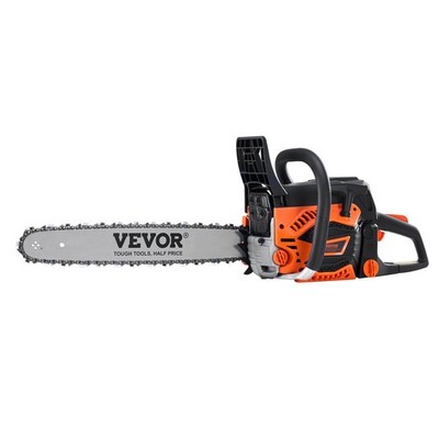 18in 52CC Gasoline Chain Saw with Quick Refueling Design and Oil Level Alert