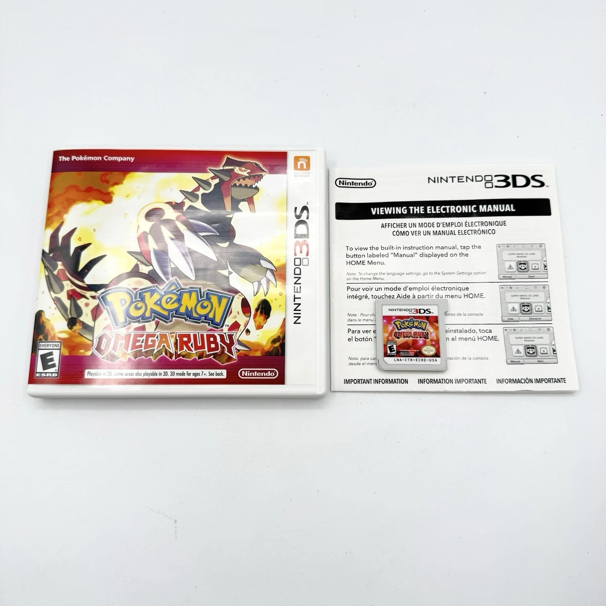 Nintendo NTSC-U/C (US/Canada) Pokémon Omega Ruby Video Games for