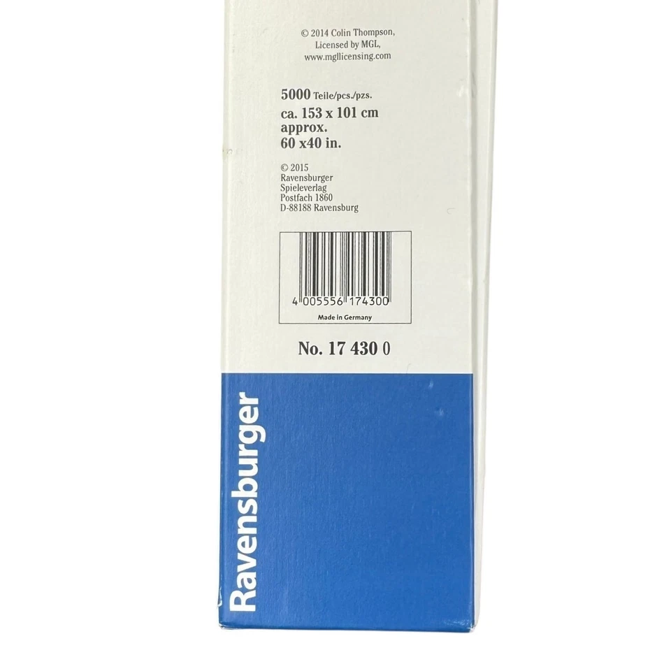 NEW Ravensburger Bizarre Town 5000 Piece Premium Softclick Jigsaw Puzzle - Image 4 of 4