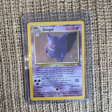 Pokemon TCG Gengar 5/62 Fossil Holo Rare English 1999 HP 80 Stage 2 on eBay